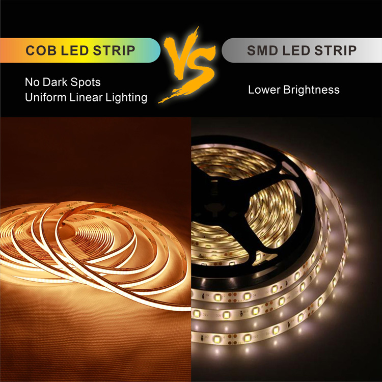 COB vs SMD LED Strip  -Which is Best for Your Home?