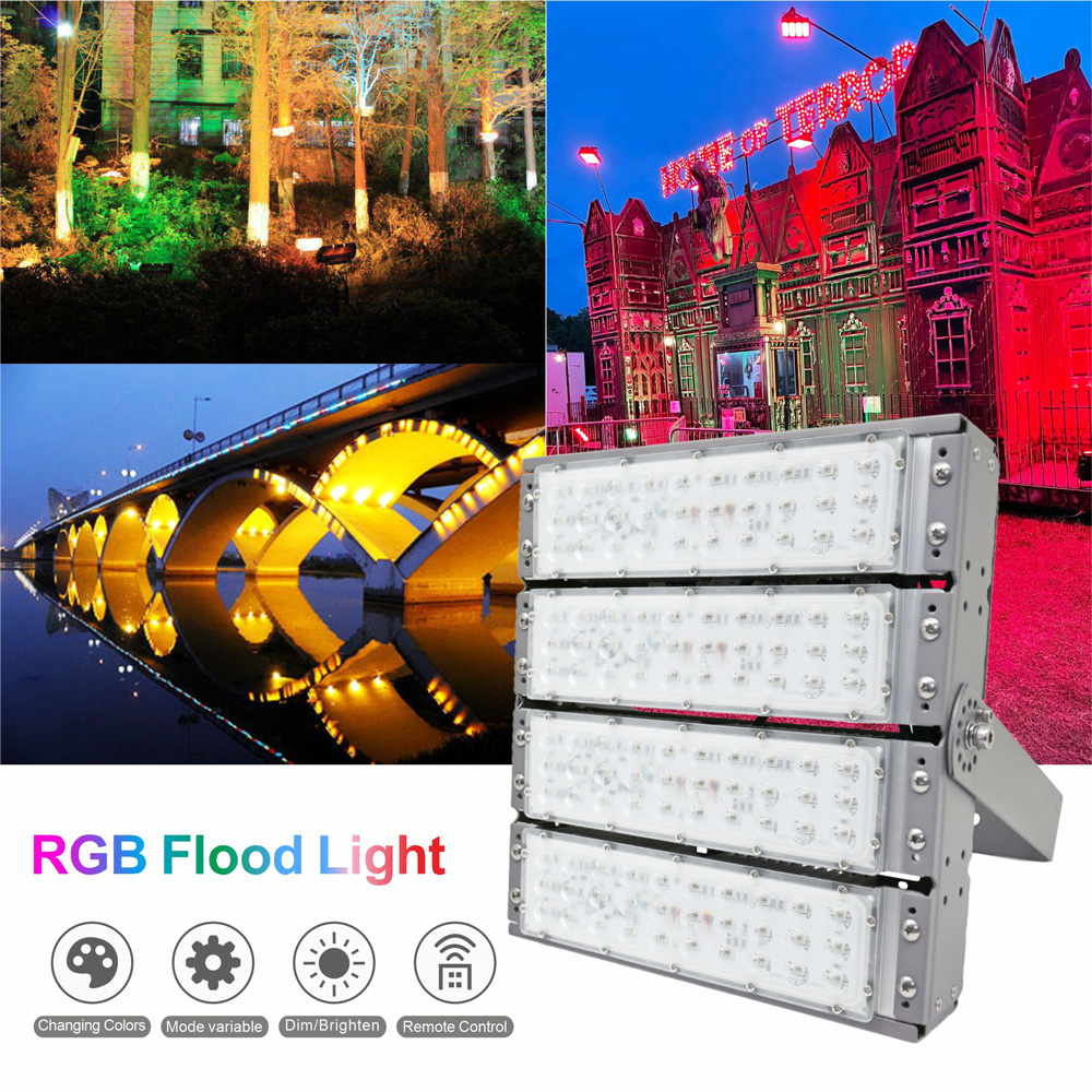 remote control flood light