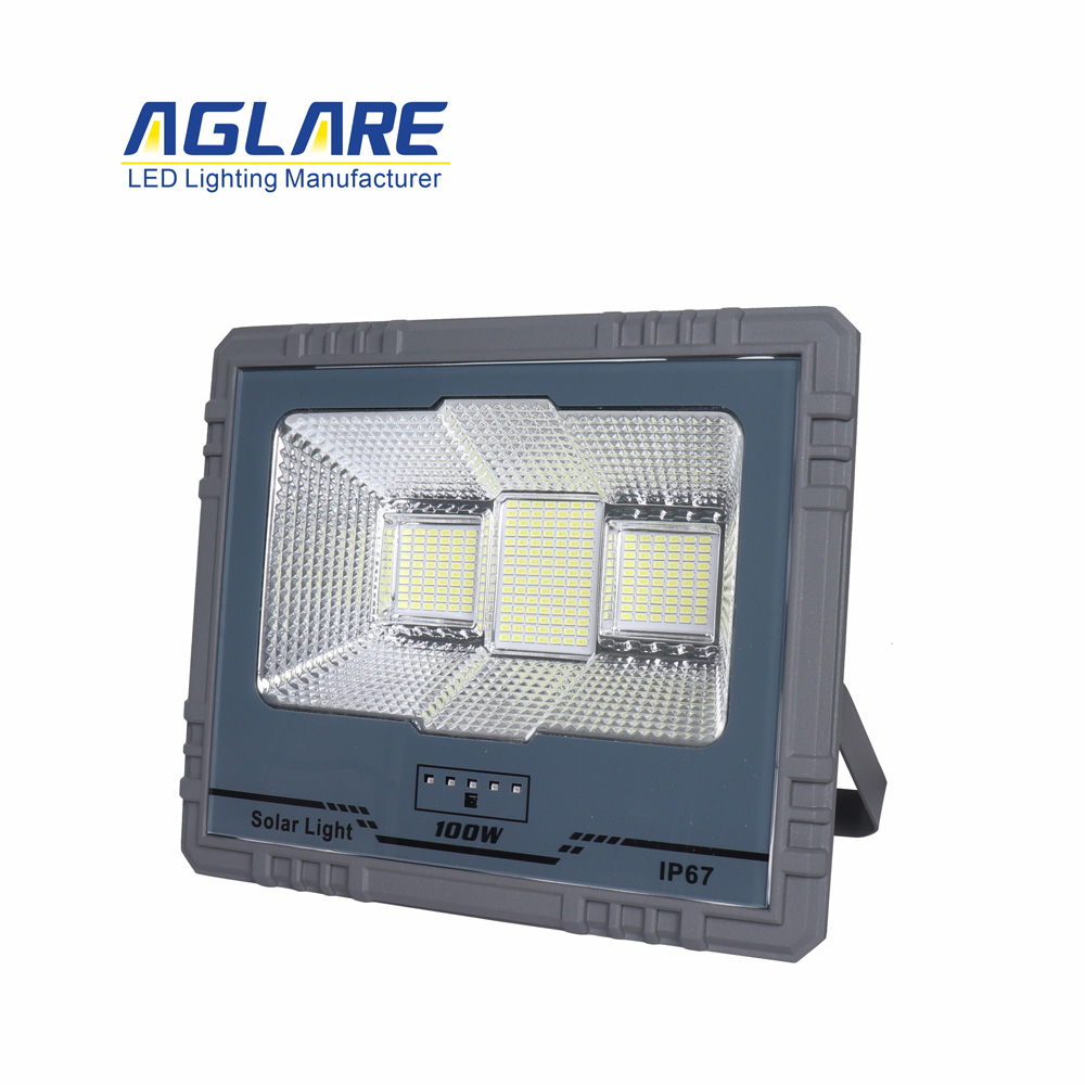 100w solar flood light