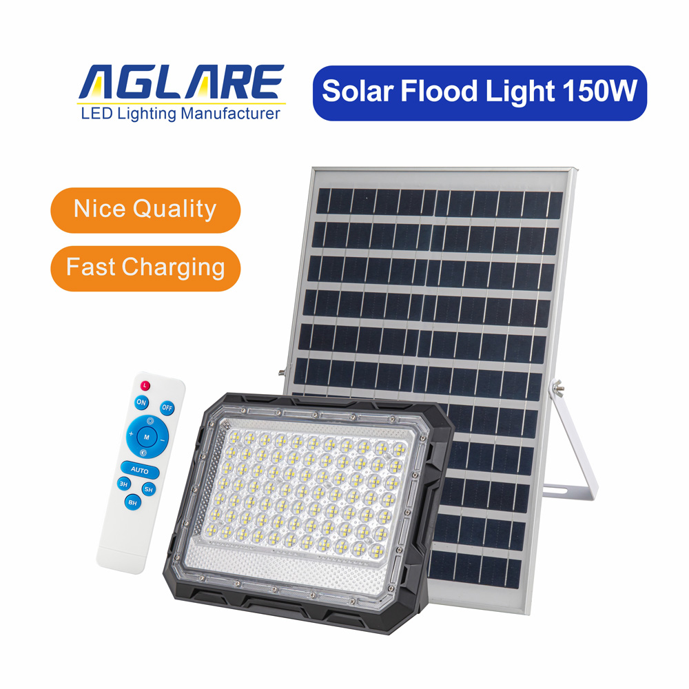 led solar flood light