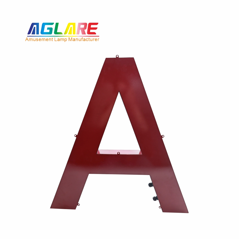 metal led letters