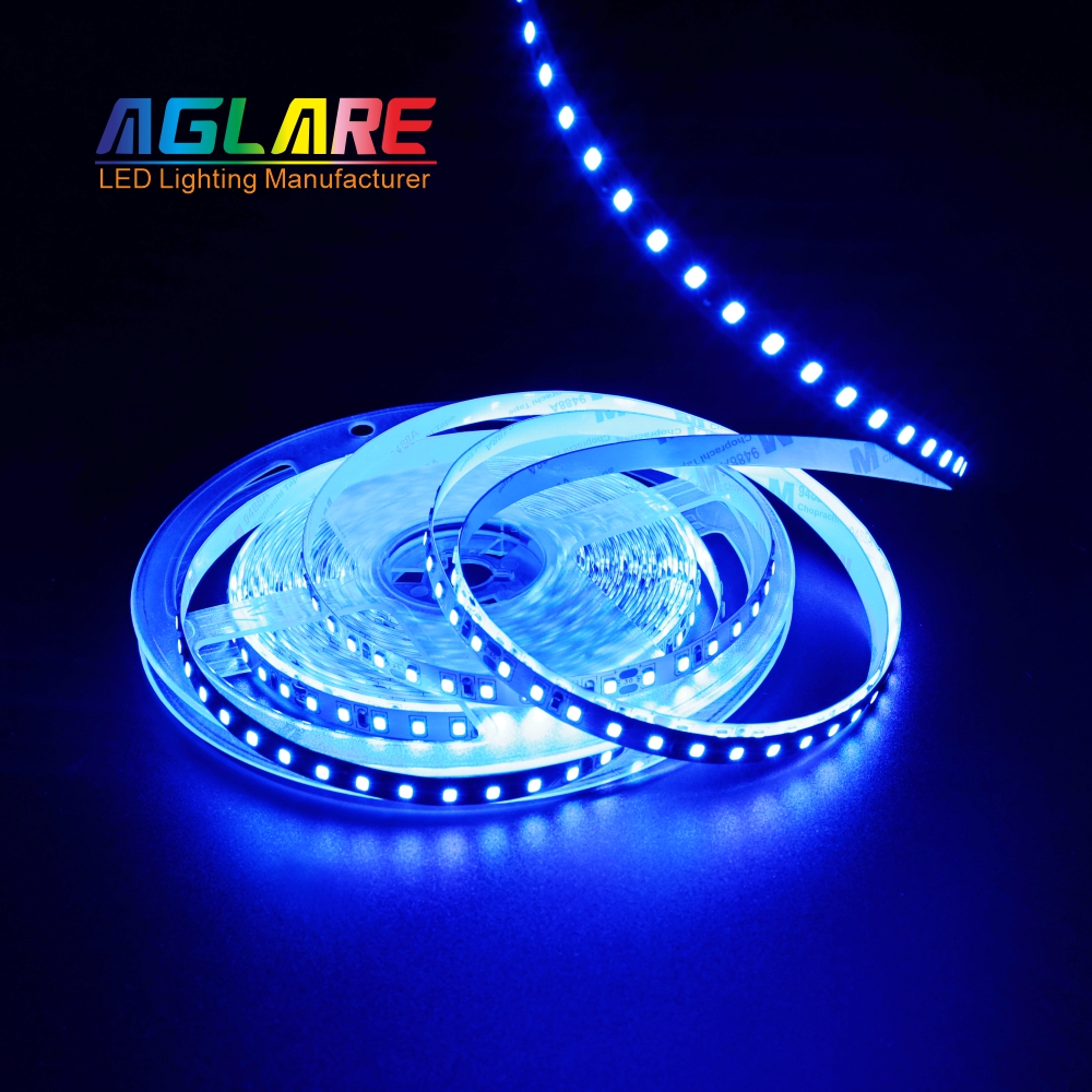 12V 24V Blue LED Strip Light,2835,120 LED's per Metre