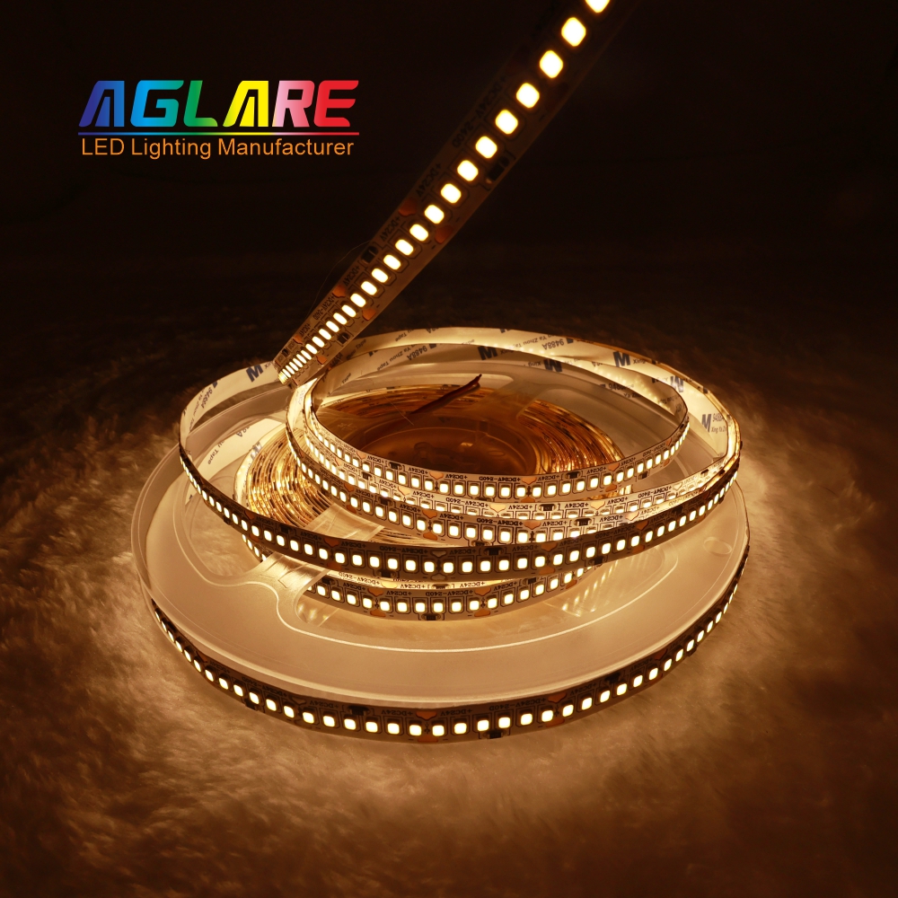 LED Strip 120LED/m 2835 SMD DC12V 24V White 3000K