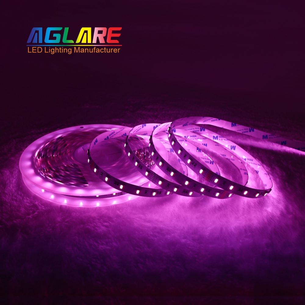 12V/24V RGBW 5050 LED Strip 60LEDs/m Flexible SMD LED Strip Lights