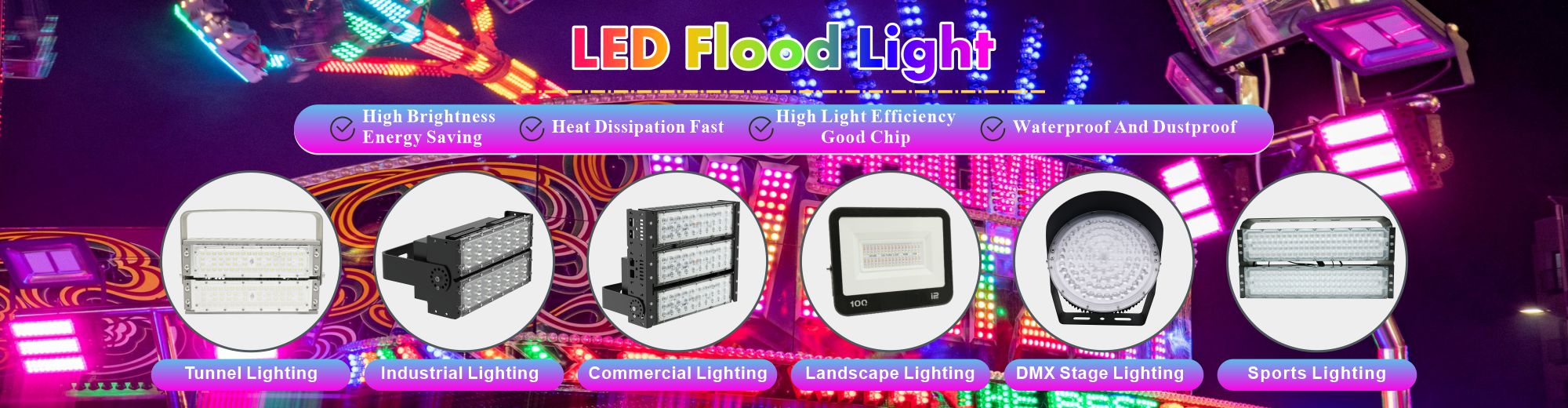 Top 8 Considerations Before Buying Color LED Flood Lights