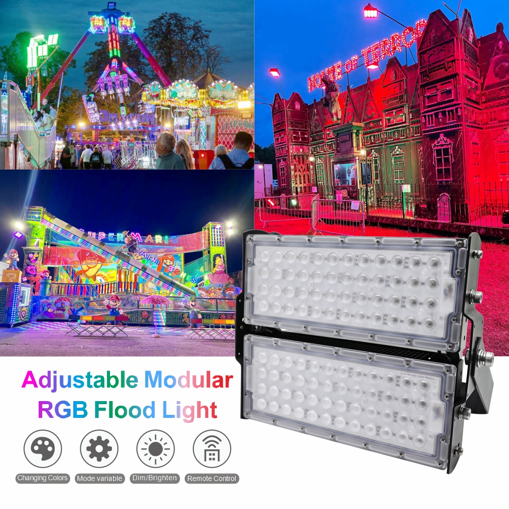 dmx rgb flood light